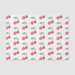 Papier Mousseline Cerises d'aquarelle du grand millénaire