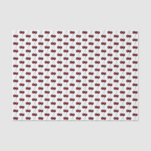 Papier Mousseline Cerises Rouge mûr Cerise Fruit d'été Imprimer