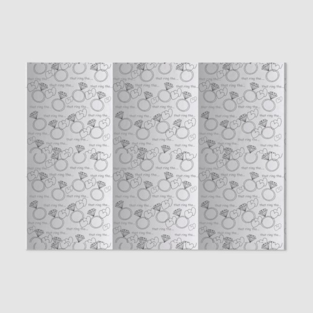 Papier Mousseline CETTE ANNEAU......Papier .Tissue (Recto)