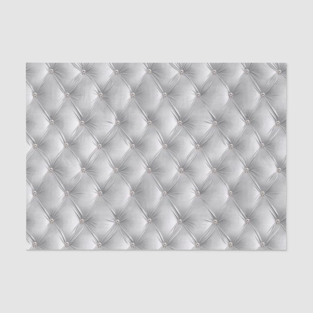 Papier Mousseline Chaleureux gris doux Chic Faux Velvet (Recto)