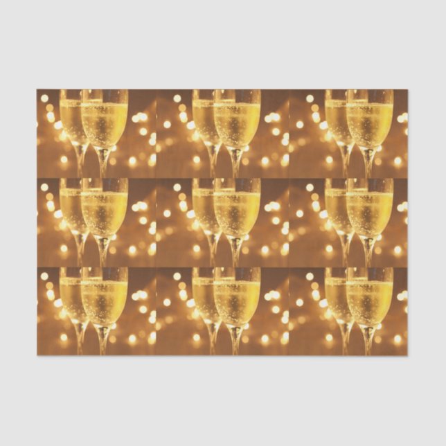 Papier Mousseline champagne (Recto)
