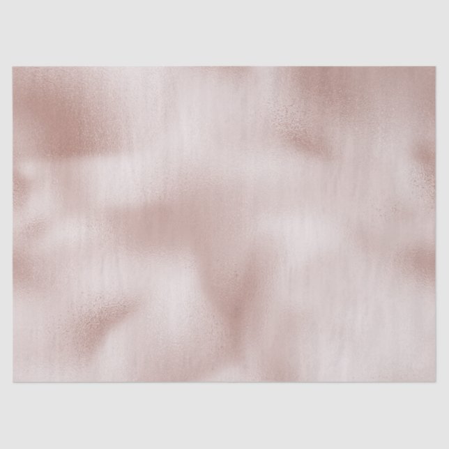 Papier Mousseline Champagne roux rose    (Recto)