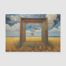 Chanson Sur Fleurs Roses Branche Découpage