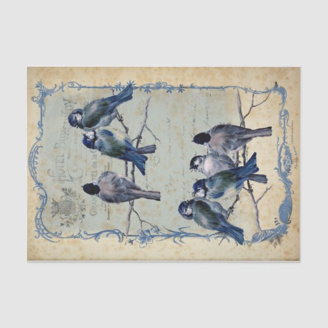 Papier Mousseline Chanter le matin (Recto)