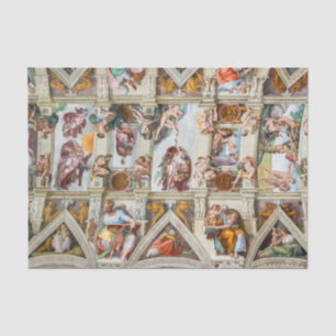 Papier Mousseline Chapelle Sixtine Michel-Ange - Vatican, Rome, Ital