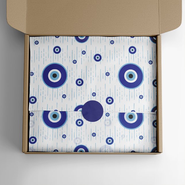 Papier Mousseline Charme des yeux bleu nazi (Créateur téléchargé)