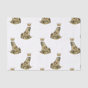 Papier Mousseline Charme magique de Frog Prince Imaginaire Golden Cr
