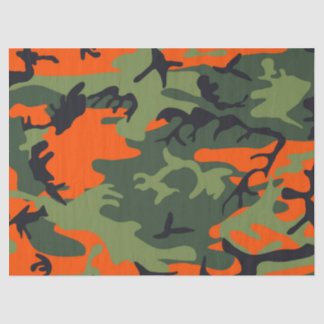 Papier Mousseline Chasseur de camouflage