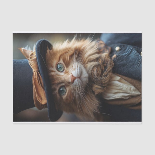 Papier Mousseline Chat Lyfe5 (Recto)