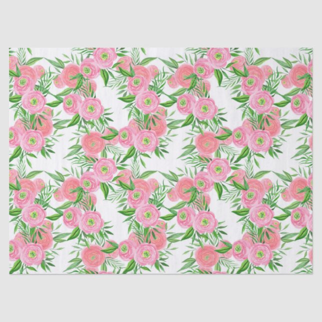 Papier Mousseline Chaussons de ballet (Design 20) Découpage (Recto)