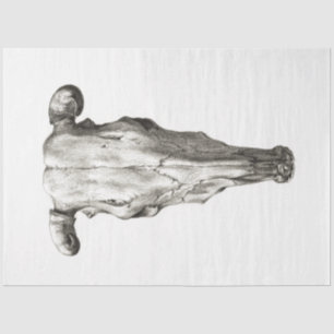 Papier Mousseline Chauve-vache - Découpage Ferme Vintage