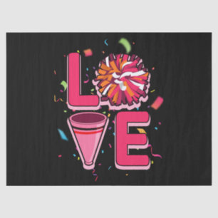 Papier Mousseline Cheerling pom-pom girl