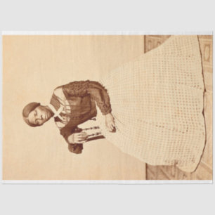 Papier Mousseline Chemin de fer abolitionniste Harriet Tubman