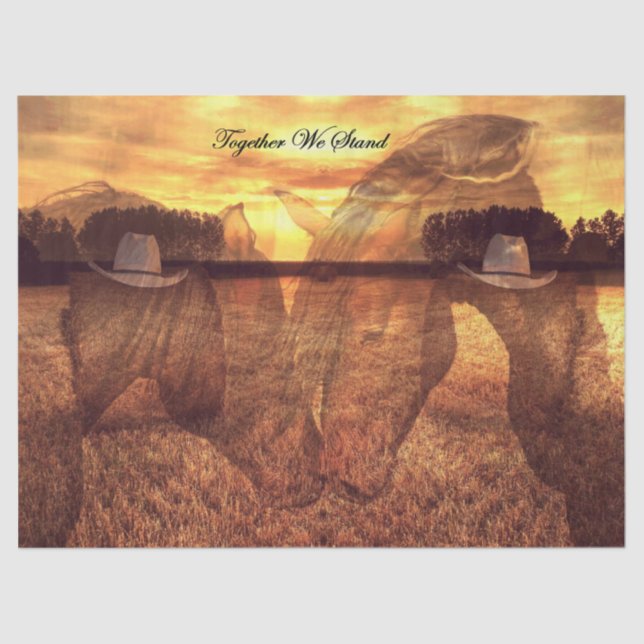 Papier Mousseline Cheval (Recto)