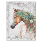 Cheval floral exceptionnel