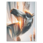 Cheval sauvage Chincoteague Island Papier de décou