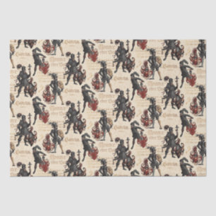 Papier Mousseline Chevaliers allemands d'armes et de blasons
