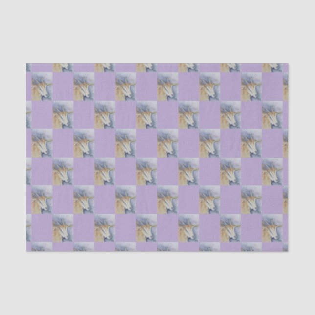 Papier Mousseline Chèvre d'aquarelle (Recto)