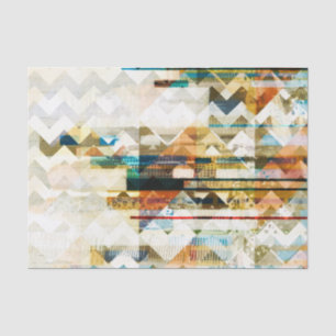 Papier Mousseline Chevron urbain II