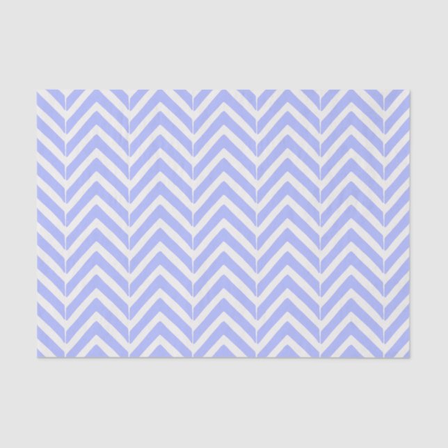 Papier Mousseline Chevron Zig Zag Motif (Recto)