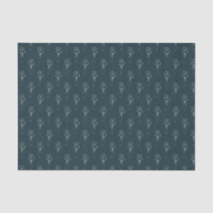 Papier Mousseline Chic Bohème Floral Logo Main Papier Tissu