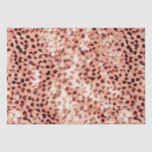 Papier Mousseline Chic Joli Rose Gold Leopard