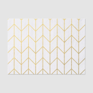 Papier Mousseline Chic moderne d'arrière - plan blanc de Chevron
