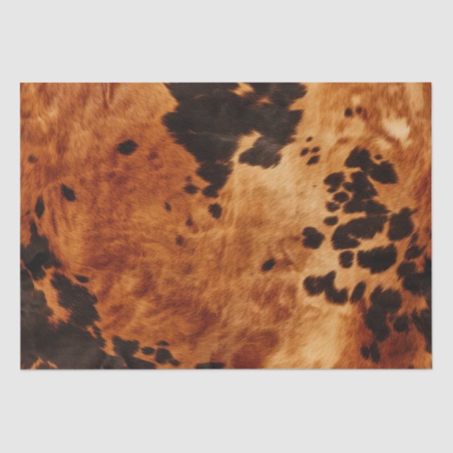 Papier Mousseline Chic Ouest Brown (Recto)