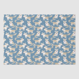Papier Mousseline Chien de Corgi