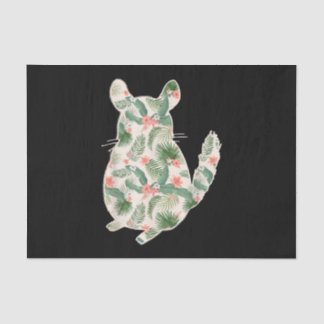 Papier Mousseline Chinchilla Flower Girl Prince Floral Hawaiian Wome