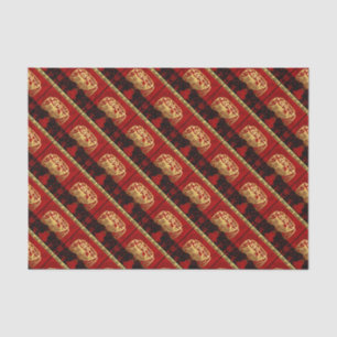 Papier Mousseline Chinois de Cute Ox Année 2021 Zodiac Anniversaire