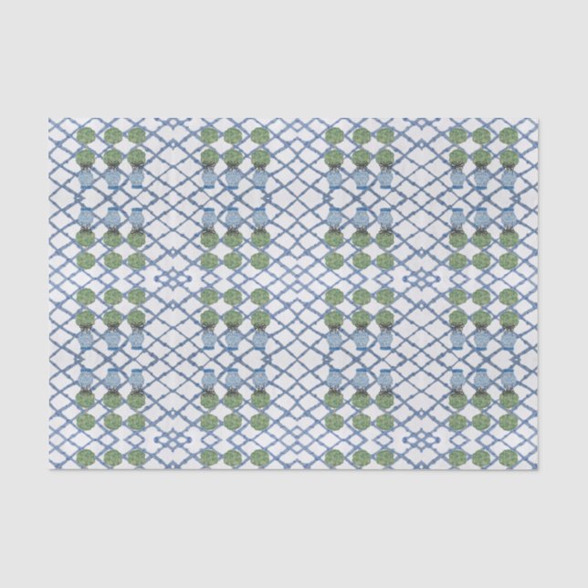 Papier Mousseline Chinoiserie Bamboo Topiary Topiary (Recto)
