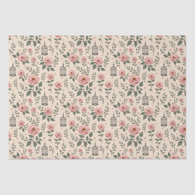 Papier Mousseline Chinoiserie Darling (Recto)