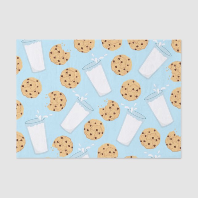 Papier Mousseline Chocolat Chip Cookie Enfants 1er Anniversaire Part (Recto)