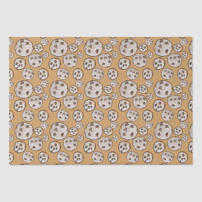 Papier Mousseline Chocolat Chip Cookies Amateur de cookies (Recto)