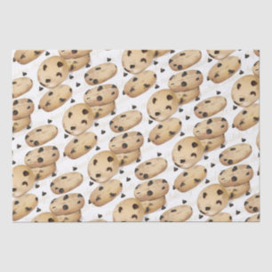 Papier Mousseline Chocolat Chip Cookies Baking Gift Tissu Papier