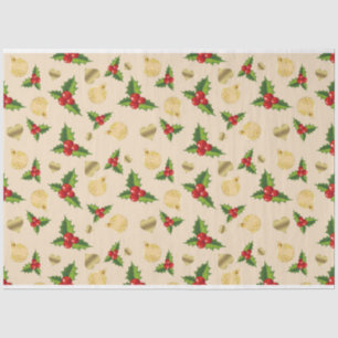 Papier Mousseline Christmas Berries Design Series 9
