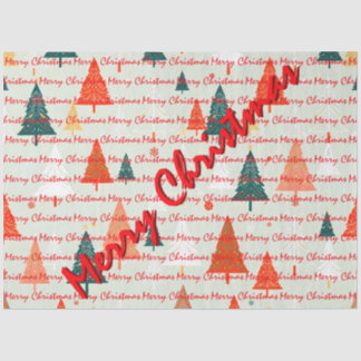 Papier Mousseline Christmas Luxury Christmas Trees Festive