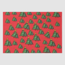 Christmas Red Tissue Paper