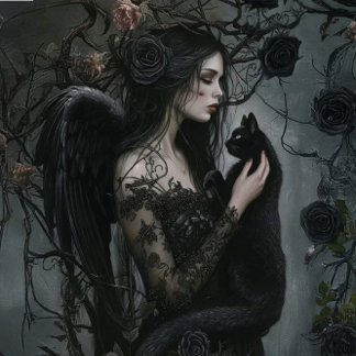 Papier Mousseline Chuchotement de corbeau