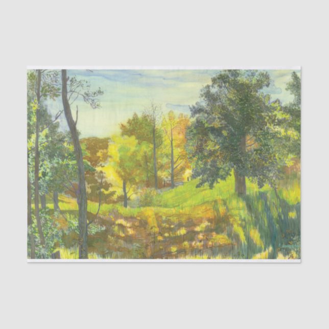 Papier Mousseline Chute solaire (Recto)