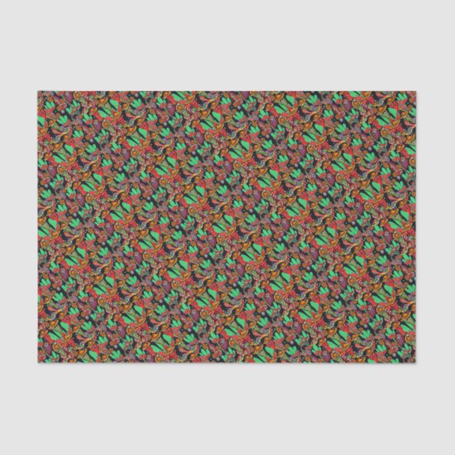 Papier Mousseline Cinco de Mayo Peppers (Recto)