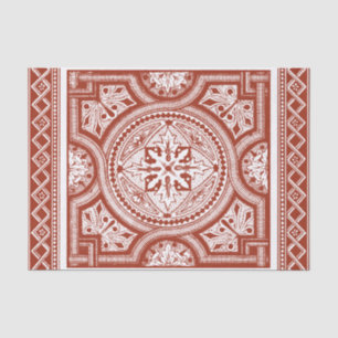 Papier Mousseline Cinnabar Woodblock IV