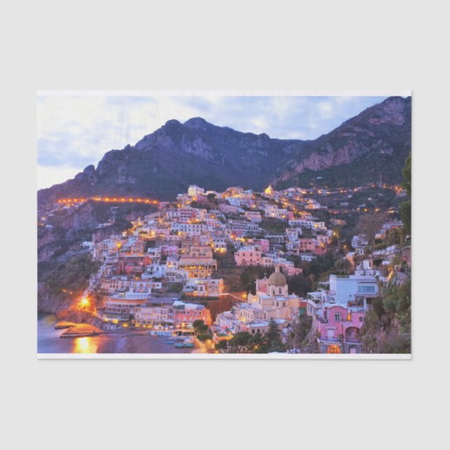 Papier Mousseline Cinque Terre, Italie (Recto)