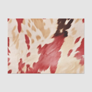 Papier Mousseline Cire rouge de l'Ouest