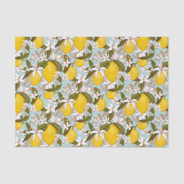Papier Mousseline Citrus (Recto)