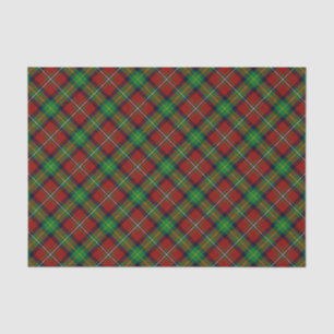 Papier Mousseline Clan Boyd Tartan