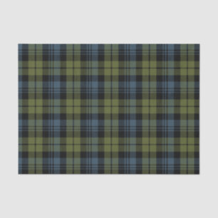 Papier Mousseline Clan Campbell Tartan