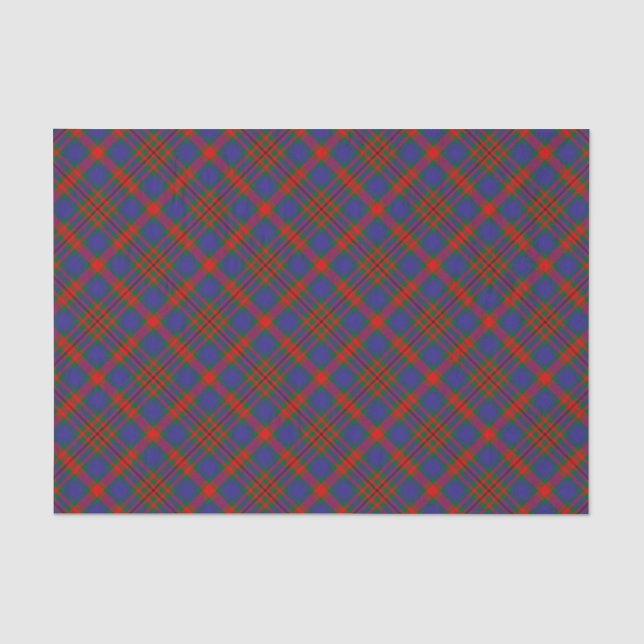 Papier Mousseline Clan Carnegie Tartan (Recto)