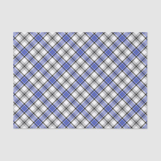 Papier Mousseline Clan Hannay Tartan (Recto)